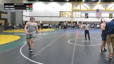 285White lbs Rr Rnd 3 - John Pardo, Penn vs Trent Sibble, Binghamton