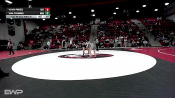 135 lbs 1st Place Match - Ava Toumbs, MARLOW vs Ayva Perez, TUTTLE