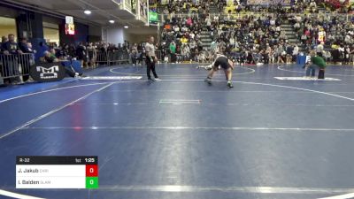 145 lbs R-32 - James Jakub, Christian Brothers Acad.-NJ vs Isaac Balden, Slam Academy-NV