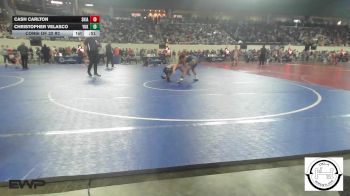 94 lbs Consi Of 32 #2 - Cash Carlton, Skiatook Bulldog Wrestling vs Christopher Velasco, Yukon