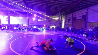 83 lbs Final - Cole Johnson, Black Fox Wrestling Academy vs Landon Caro, Team Aggression