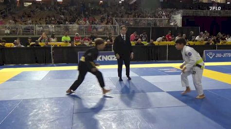 Antonio Puno vs Austin B. U. Rudolph 2025 Pan Kids Jiu-Jitsu IBJJF Championship
