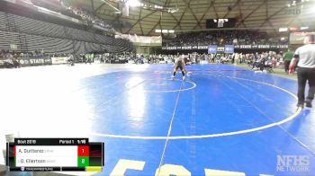 2A 120 lbs Champ. Round 1 - Dominic Ellertson, Anacortes vs Alex Guitterez, Ephrata