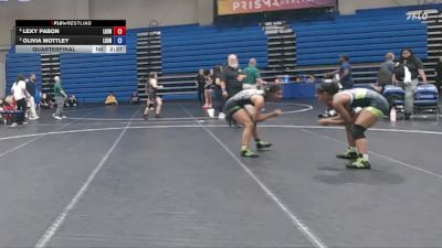 131 lbs Quarterfinal - Olivia Mottley, Life University vs Lexy Pabon, Life University