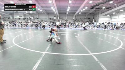 80 lbs Rr Rnd 2 - Emilio Ortiz, Indiana Outlaws Red vs Brendan Bernatowicz, Ragin Raisins Catawba ES