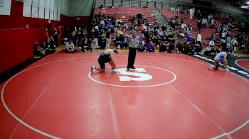 189 lbs Quarterfinal - Brady Koffman, River Valley Hs vs Carter Durst, Berlin Brothersvalley Hs