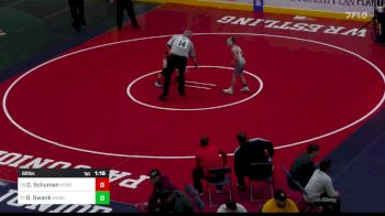 82 lbs Round Of 64 - Dominic Schuman, Honesdale vs Gannon Swank, Muncy