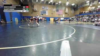 120lbs Cons. Round 2 - Evelyn Amerson, White River (Girls) vs Elliott Koenig, Mount Baker (Girls)