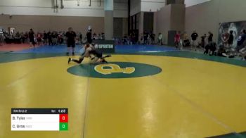 125 lbs Prelims - Billy Tyler, Virginia vs Cole Gros, Ascension Wrestling Club