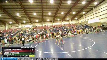 105 lbs Quarterfinal - Joben Whitmore, Upper Valley Aces vs John Michael Leber, Independent