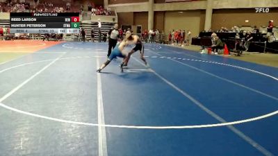135 lbs Quarterfinals (8 Team) - Reed Larson, Bemidji vs Hunter Peterson, STMA (St. Michael/Albertville)