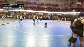 100 lbs Champ. Round 1 - Kiera Hersel, Rocky Mountain vs Dulce Lujan, Borah