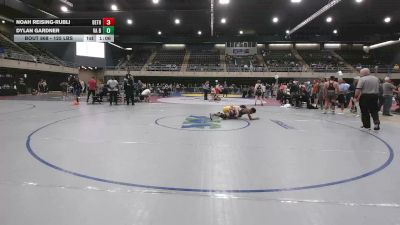 125 lbs Round Of 16 - Noah Reising-Rubli, Bethesda vs Dylan Gardner, VA Beach