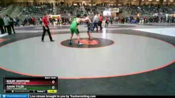 250 lbs Semifinal - Kolby Wofford, Salem Elite Mat Club vs Gavin Tyler, Sweet Home Mat Club