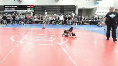 53 lbs Rr Rnd 7 - Bryson Lesser, Kingsway - ESC vs Deion Jones, American MMAW - ESC