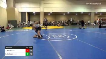 152 lbs 3rd Place - Josh Route, Este Built XTB vs Samuel Holman, North Port Wrestling Club