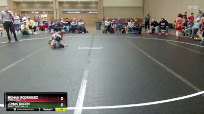 56 lbs Round 4 (8 Team) - Roman Rodriguez, Xtreme Team vs Jonas Bacon, Soddy Daisy WA