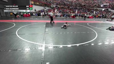 76 lbs Champ. Round 1 - Jack Schweizer, Askren Wrestling Academy vs Sawyer Miller, Milton Monsters/Team Nazar