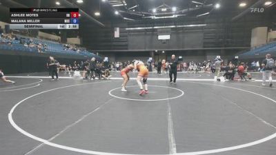 180 lbs Semifinal - Malana Miller, Murray State vs Ashlee Motes, Unattached