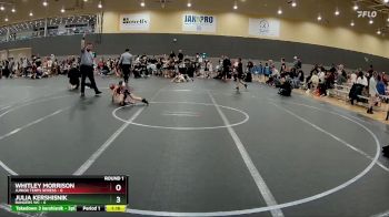 52 lbs Round 1 (6 Team) - Whitley Morrison, Junior Terps Xpress vs Julia Kershisnik, Rangers WC
