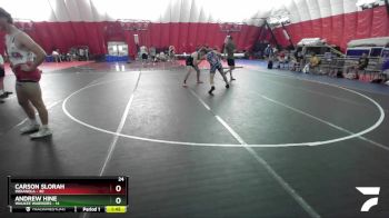 215 lbs Round 3 (16 Team) - Carson Slorah, Indianola vs Andrew Hine, Waukee Warriors