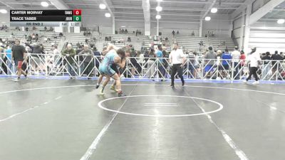 170 lbs Rr Rnd 2 - Carter Morvay, TNWC Big Macs - HSB vs Trace Taber, Journeymen Blue - HSB