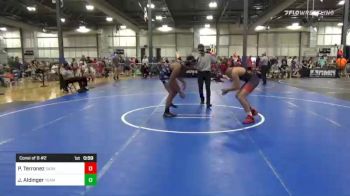 170 lbs Consi Of 8 #2 - Parker Terronez, Dark Knights vs Josiah Aldinger, Team Vision Quest