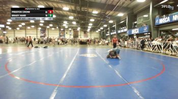 145 lbs Consi Of 8 #2 - Preston Crone, SC vs Brady Hand, VA