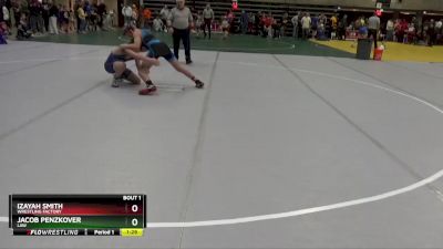 125 lbs Round 1 - Jacob Penzkover, LAW vs Izayah Smith, Wrestling Factory