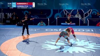 72 kg 1/2 Final - Zhamila Bakbergenova, Kazakhstan vs Buse Cavusoglu Tosun, Turkey