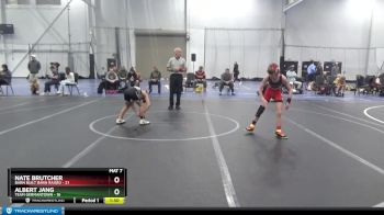 76 lbs Finals (2 Team) - Nate Brutcher, Barn Built Barn Raised vs Albert Jang, Team Germantown