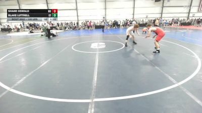 145 lbs Round Of 128 - Shane Oswald, MO vs Blake Luttrell, KY