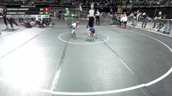 45 lbs Final - Greyson Godfrey, Sicklerville vs Connor Yuhas, Buxton (NJ)