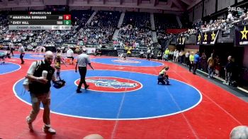 120 lbs Champ. Round 1 - Evey Hill, Troup vs Anastasia Sirmans, Jeff Davis HS