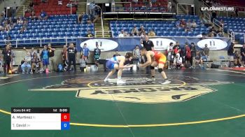 152 lbs Cons 64 #2 - Andy Martinez, Florida vs Tristin David, Oregon