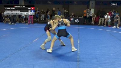 84 lbs Cons. Sub-quarters - Colby Dare, Colorado Hammers vs Harley Charroin, Sons Of Thunder