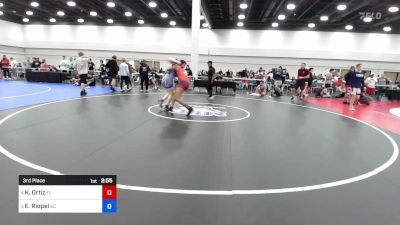 170 kg 3rd Place - Karla Ortiz, Florida vs Emily Riopel, South Carolina