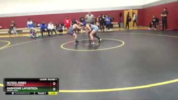 131 lbs Champ. Round 1 - Harmonie Laforteza, Sierra Vista vs Alyssa Jones, Rancho Bernardo