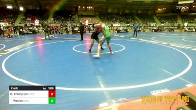 Final - Kaylee's Thompson, Mulvane Jr. Wrestling Club vs True Woods, NM Beast