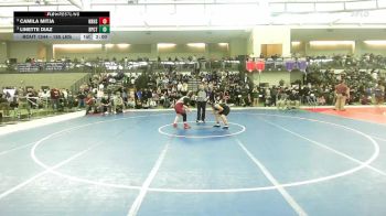 185 lbs Semifinal - Camila Mitja, New Britain vs Linette Diaz, Bridgeport Co-op