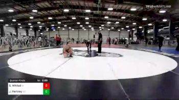 160 lbs Quarterfinal - Shianne Whited, VA vs Josette Partney, MO