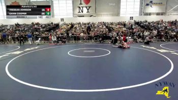 112 lbs Round 1 - Gavin Cooper, Akron Wrestling Club vs TreSean Johnson, Club Not Listed