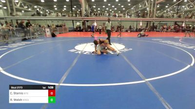 95 lbs Rr Rnd 3 - Christian Stamis, Bitetto Trained vs Ryder Walsh, Wrestlers Way