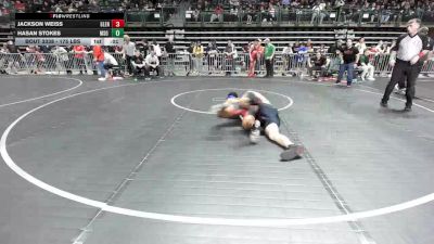 175 lbs Consi Of 8 #2 - Jackson Weiss, Glen Rock vs Hasan Stokes, MSO Cougar