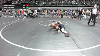 175 lbs Consi Of 8 #2 - Jackson Weiss, Glen Rock vs Hasan Stokes, MSO Cougar