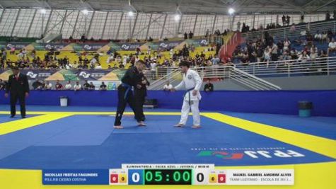 MAIKEL GABRIEL AMORIM ALVES vs NICOLLAS FREITAS FAGUNDES 2026 FPJJ Circuito Paulista GI Etapa 3