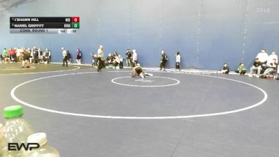 106 lbs Cons. Round 1 - J`shawn Hill, Wichita Southeast vs Nariel Griffitt, Blue Valley
