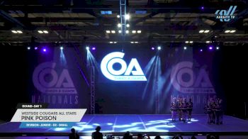Westside Cougars All Stars - Pink Poison [2023 L4 Junior - D2 - Small Day 1] 2023 COA Columbus Grand Nationals