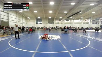 130 lbs Consolation - Gavin Lane, Doughboys WC vs Jonel Cruz, Kryptonite Wrestling Klub