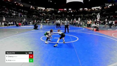 70 lbs Round Of 16 - Parker Clancy, Delsea vs Seaton Frix, Morris Knolls